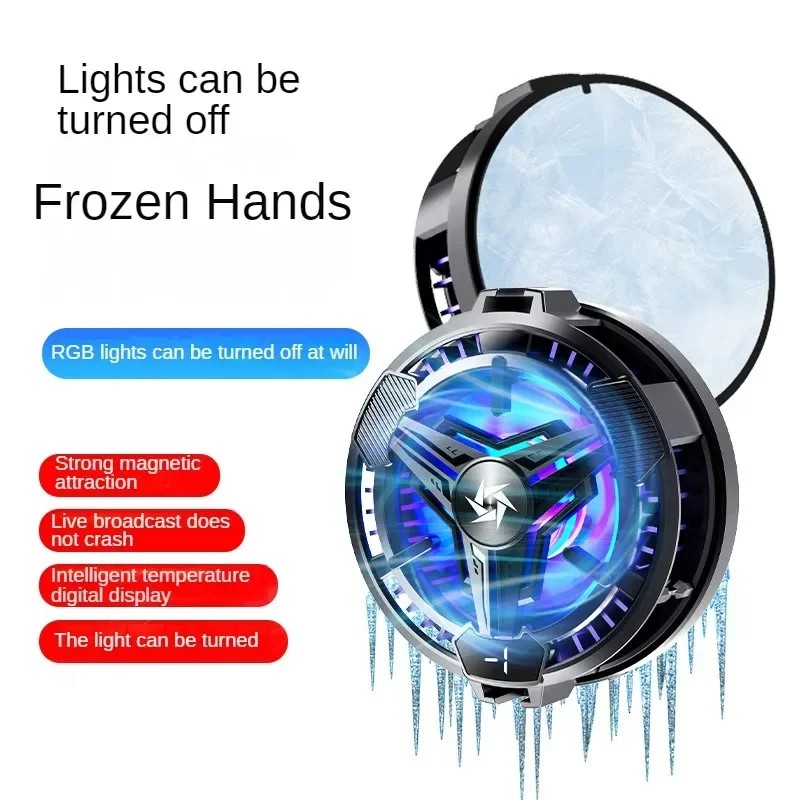 SL10 New Mobile Phone Radiator for Mobile Phone Phablet Fan Semiconductor Mobile Phone Cooler Gaming