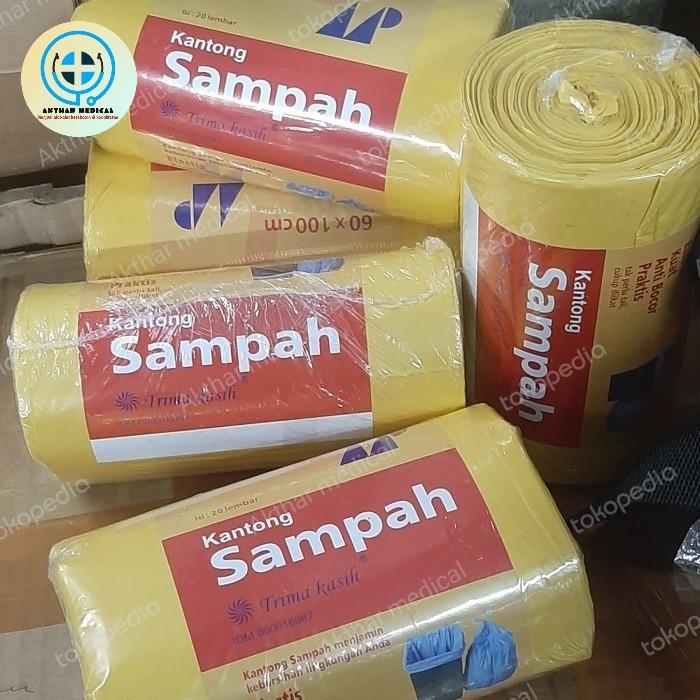 Kantong Plastik Sampah 60X100Cm Isi 20Pc