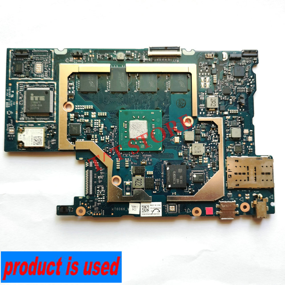 USED For Lenovo IdeaPad D330 D330-10IGM Tablet Motherboard MAINBOARD 4G RAM +128G SSD N4000 CPU