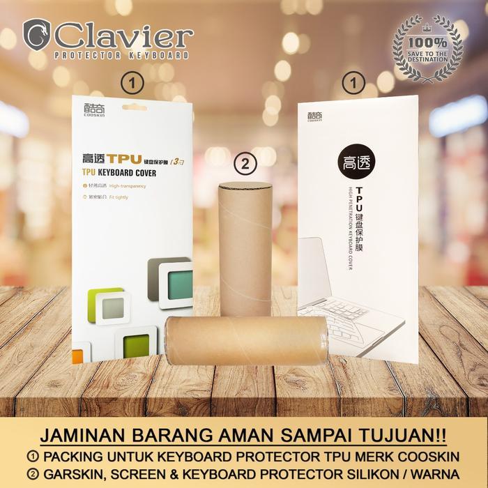 Cover Garskin Laptop Asus VivoBook Flip 14 TP401 TP401M TP401MA Bening