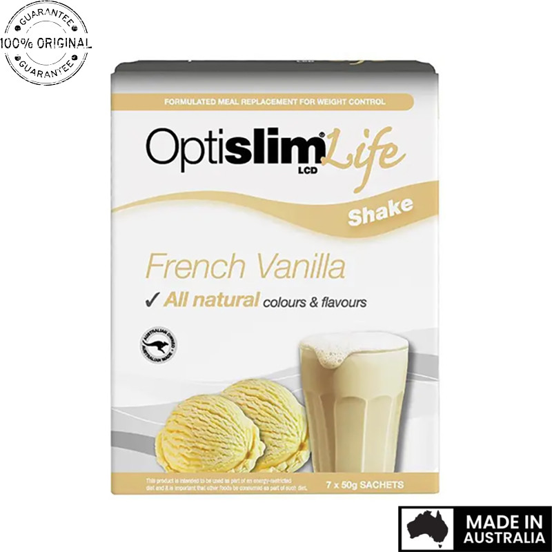 Aussie Original OptiSlim Life Shake French Vanilla 50g x 7