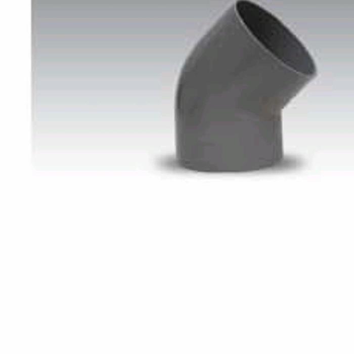ELLBOW PVC 4"INCH 45AW RUCIKA -KNEE PARALON