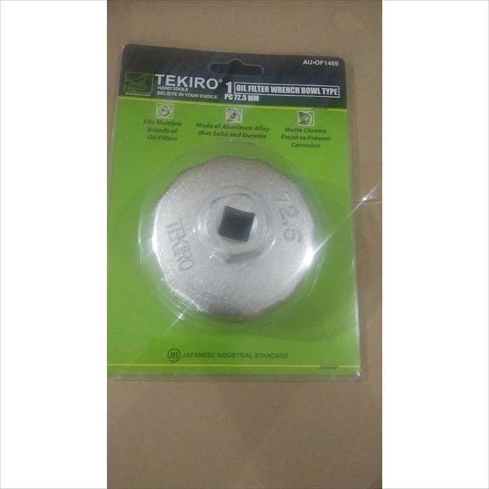 Kunci Filter Oli Mangkok Bowl 72.5mm Tekiro Innova
