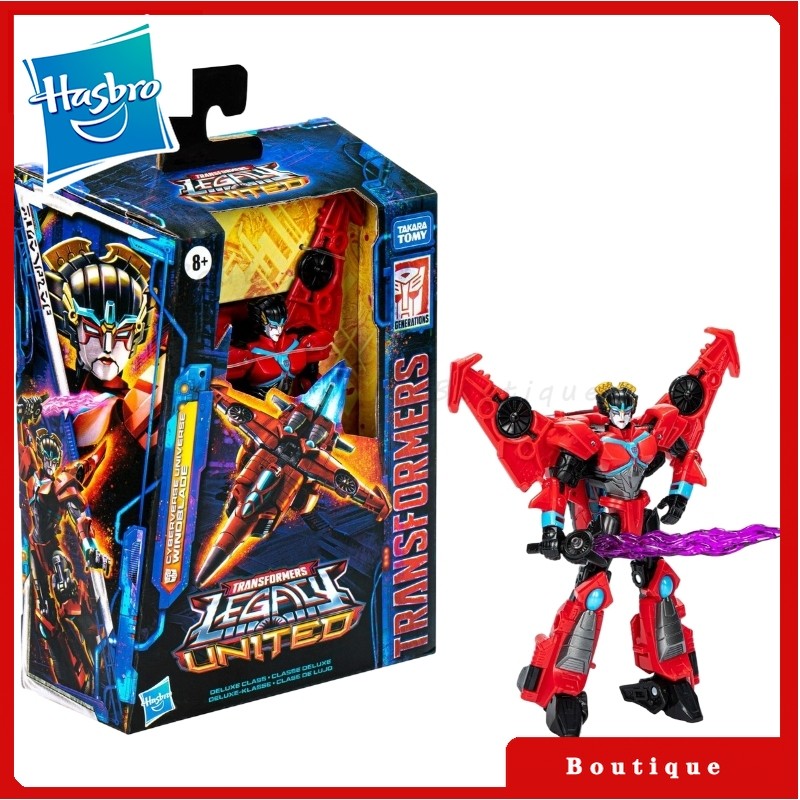 In stock Hasbro Transformers toys Legacy United Deluxe Class Windblade Action Figures Autobots