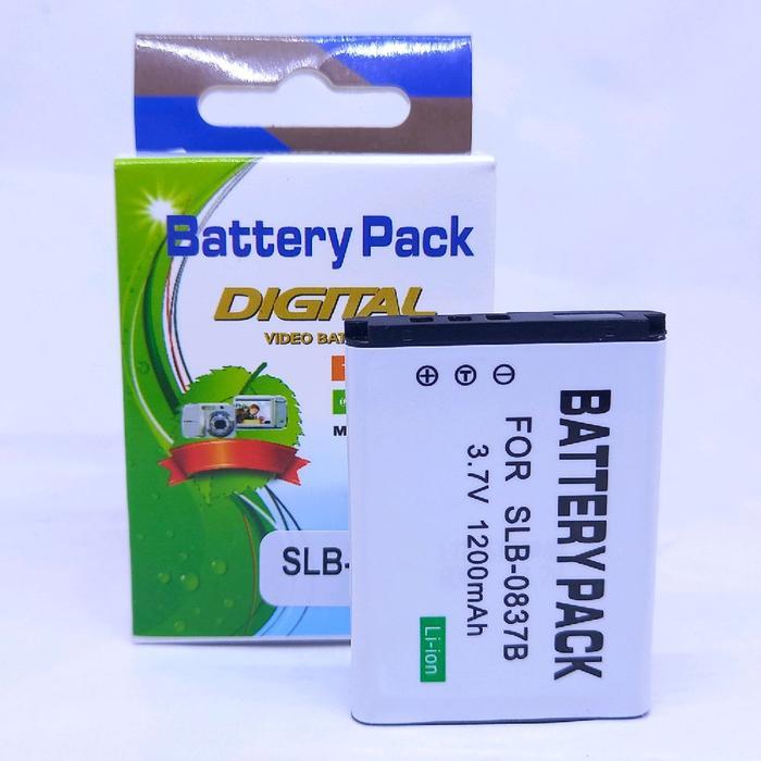 Garansi Baterai Slb-0837B Samsung Camera Battery Pocket Kamera Digital Batre Digicam Digimax L70