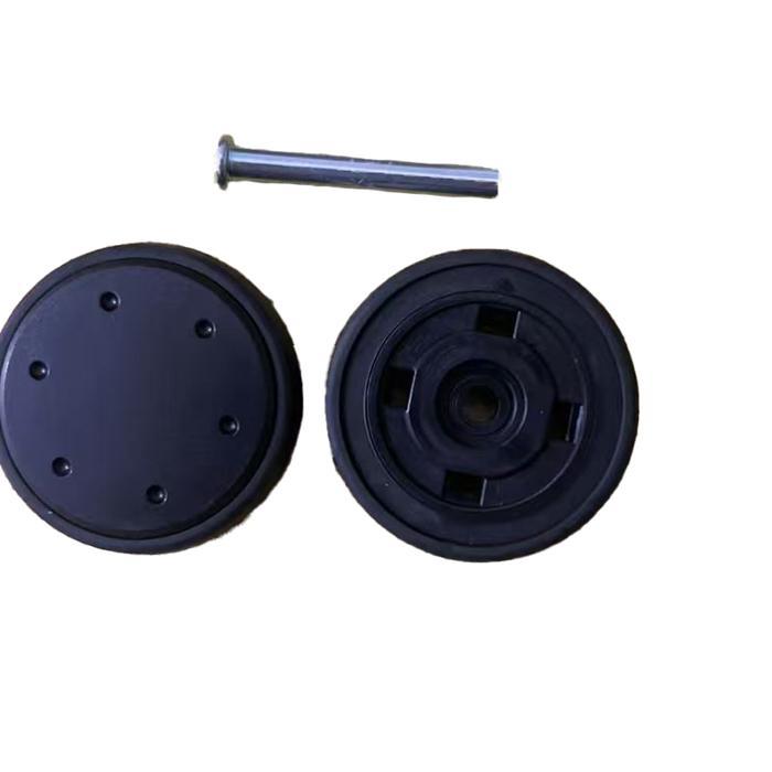 1 SET RODA KOPER PENGGANTI 360 SILENT WHEEL DOUBLE WHEEL RODA KOPER DOUBLE REPLACEMENT WHEEL