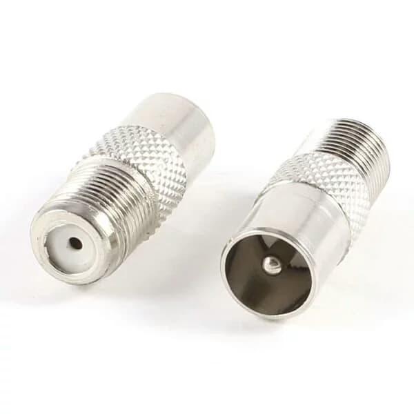 "New" Jack Female F Konektor To Male Antena TV CCTV LNB Parabola