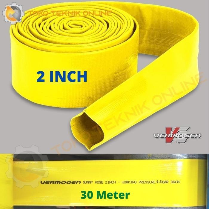 Selang Pompa Alkon 2 Inch 4 Bar - 30 Meter - Sunny Hose - Vermogen