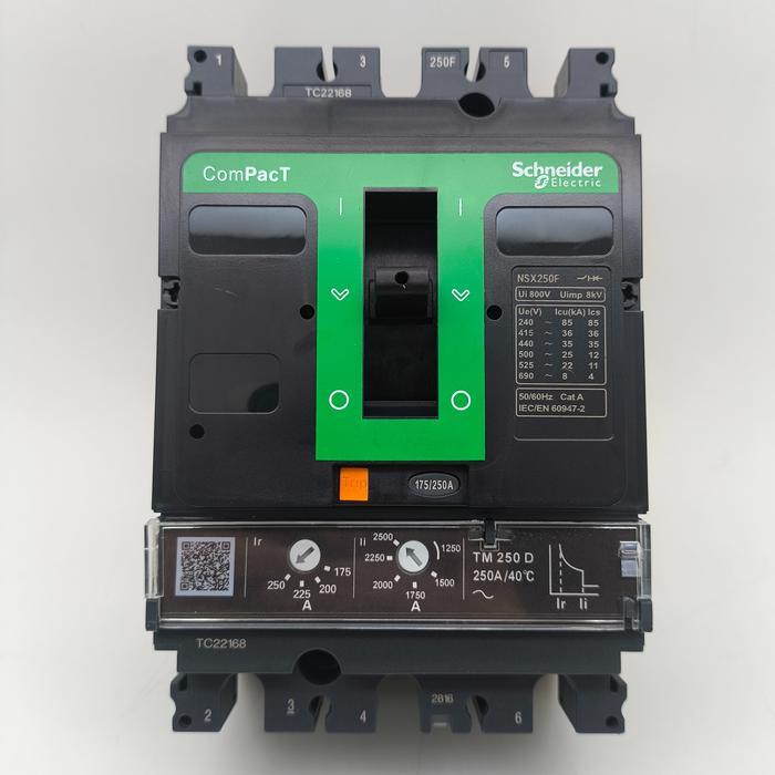 Mccb Breaker Nsx250F 3Pole 250A 36Ka Breaker Nsx250F 175-250A 250A