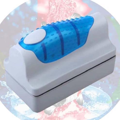 Pembersih Kaca Aquarium Magnet Super Kuat - bisa untuk kaca 10 mm