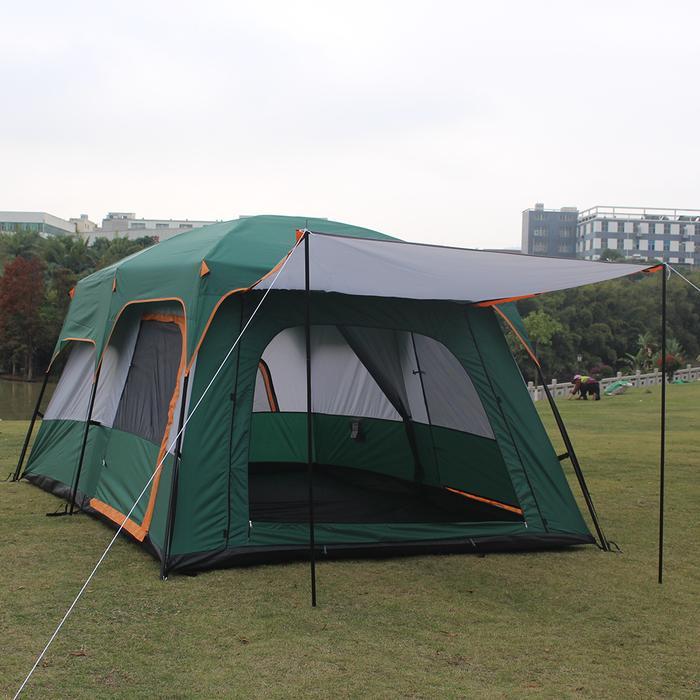 TENDA CAMPING KELUARGA SEDANG 2 RUANG TENDA KEMPING UNTUK 5-8 ORANG TENDA CAMPING 6 ORANG TENDA