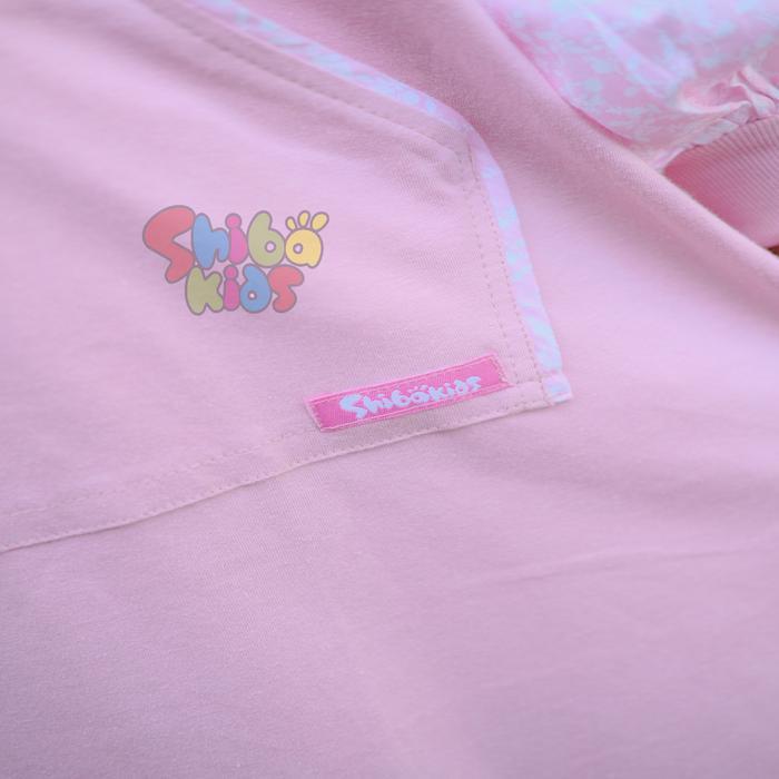 SHIBAKIDS ZHAFIRA SERIES GAMIS ANAK PEREMPUAN BAHAN KAOS KATUN JEPANG LENGAN PANJANG SABLON RUBBER