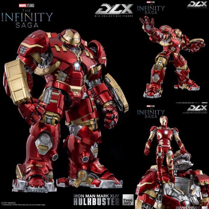 Threezero 3Z0248 1/12 Iron Man Mark 44 Hulkbuster DLX Figure