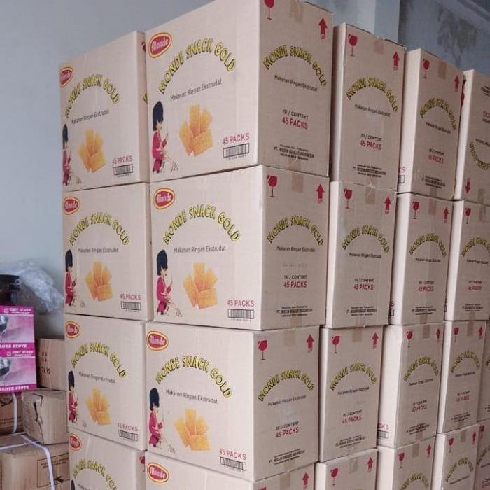 Monde Serena Snack Gold 1 Dus / Karton isi 45Pcs 27gr