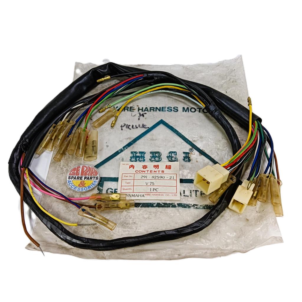 Kabel body V75 Kabel bodi Yamaha V75 291-82590-21 Wire Harnes Limited Item Barang Langka Spare Part 