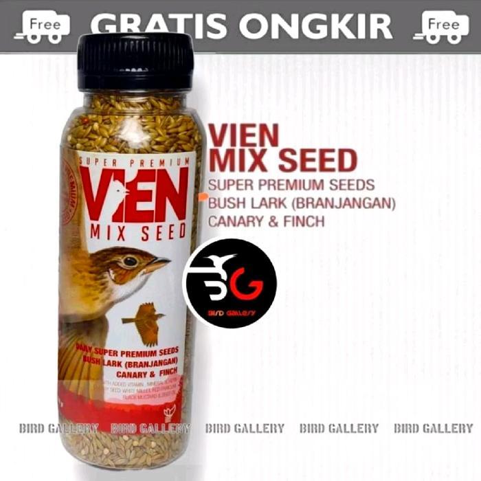 Royalcaninpetindo - Vien Mix Seed Merah Vien Mix Seed Premium Vien Merah Pakan Burung Branjangan