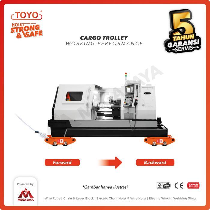 Cargo Trolley / Dolly Skate Roller 6 Ton TOYO