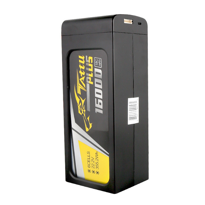 Terbaru Tattu Plus 16000mAh High Capacity LiPo Battery For UAV Mapping Security Surveillance Drones