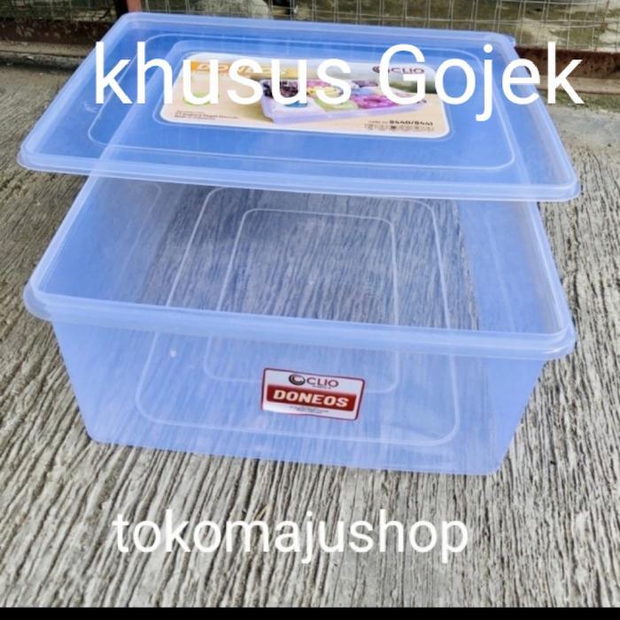 Stok Baru Kotak Wadah Tempat Kue Donatsu Besar/Tempat Donat Besar/Kotak Plastik
