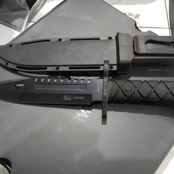 Pisau/Belati Survival Tactical Columbia Terbaru Co