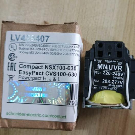 Uvt Under Voltage Release Uvt Mn 220Vac For Breaker Mccb