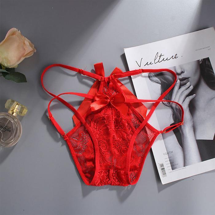 Celana Dalam Wanita Sexy hot Big Size Open Crotch G String C116