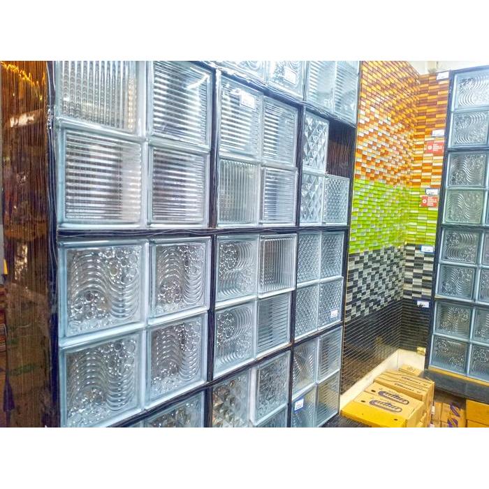 "New" Mulia - Glass Block / Gelas Blok Clear 95000