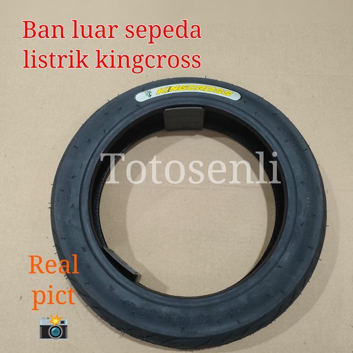 Stok Baru BAN LUAR SEPEDA LISTRIK 14 x 2.50 BAN TUBLESS EXOTIC // BAN LUAR SEPEDA LISTRIK KINGCROSS