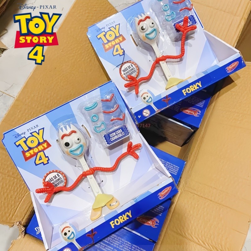 18cm Toy Story Forky Woody Buzz Cute Action Figures Collection Modle Plastic Diy Interchangeable Toy