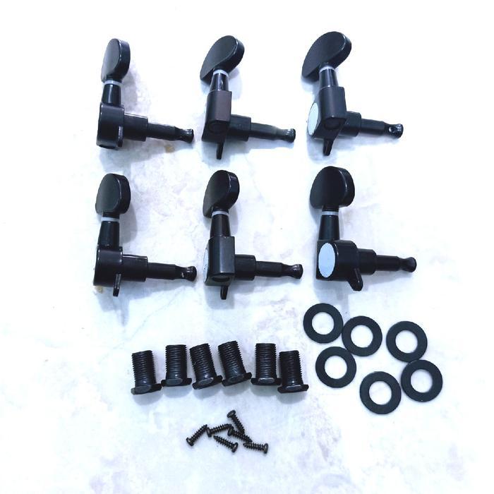 dryer gitar akustik 1set dryer Glover hitam dan putih