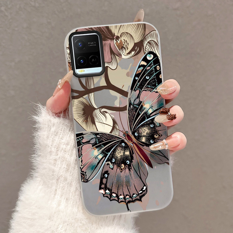 Casing Hp Untuk VIVO Y21 Y21s Y21T Y21E Y21A Y21G Y33T Y33s Case Casing HP Softcase ponsel silikon t