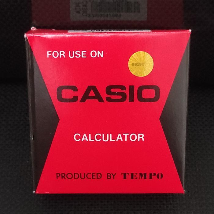 Pita Kalkulator Printer Casio Dr 120 140 240 Tempo 2 Warna Hitam Merah