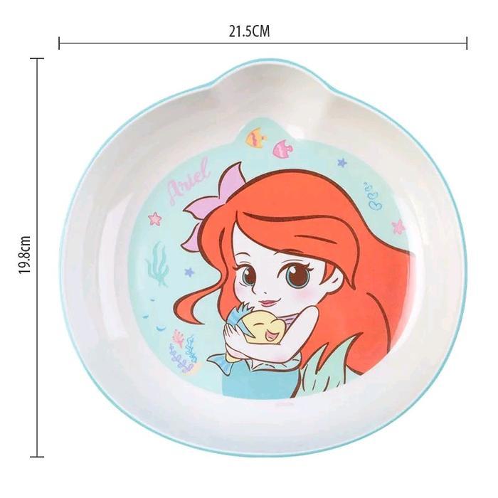 DISNEY ORIGINAL DINNER PLATE MELAMIN PIRING MAKAN ANAK
