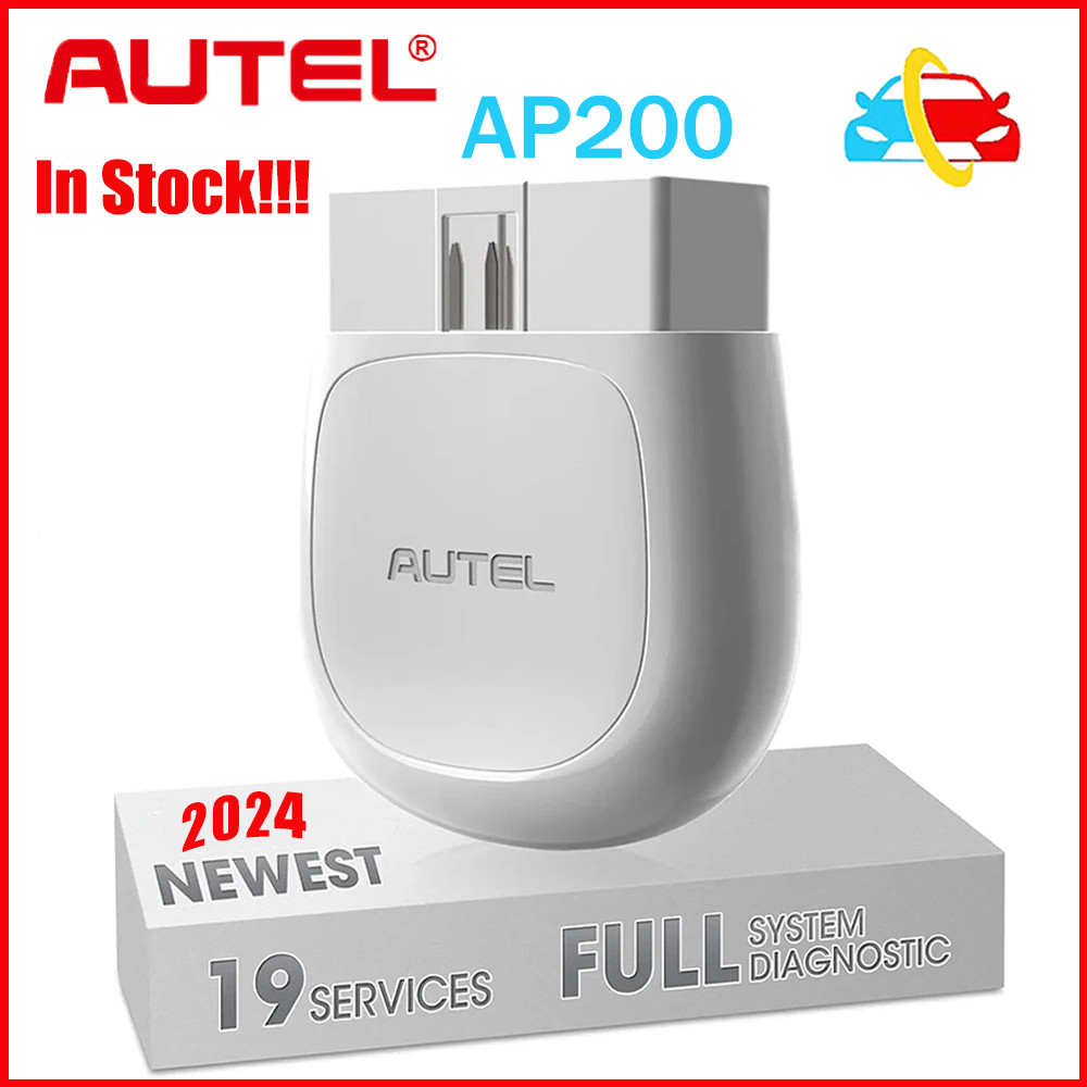 2024 New Autel AP200 MaxiAP AP200 Full Systems Diagnostic Tool Check Engine Light Code Reader for Fa