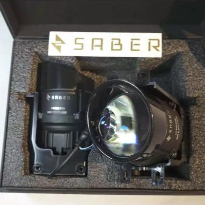 Foglamp Mobil SABER SR800 EVO LED Projector 3inch Lampu Kabut Lampu Depan Mobil Bergaransi - SR800EV