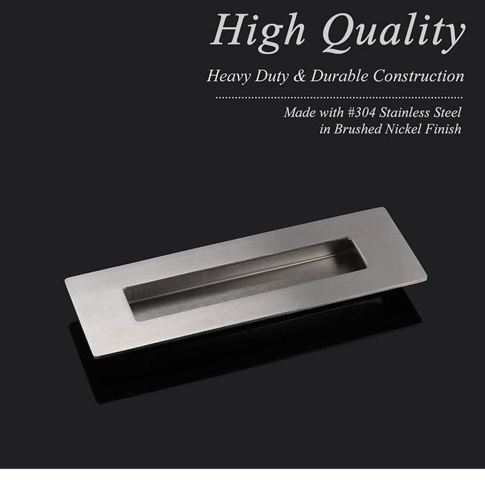 Tarikan tanam stainless 304 handle pintu kayu aluminium geser sliding
