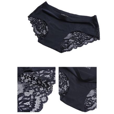 Celana Dalam Wanita Renda Cewek Brokat Jumbo Pakaian Dalam Seamless Satin Silk