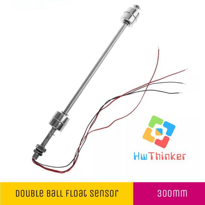 Double Float Switch Sensor 300mm Dual Stainless SUS304 Water Level Air
