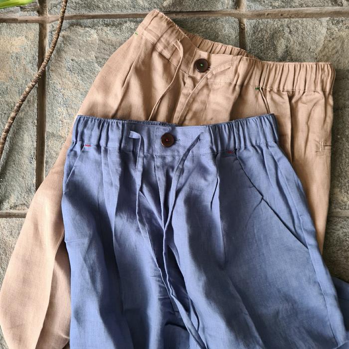 Unisex linen pants/celana panjang linen/linen pants