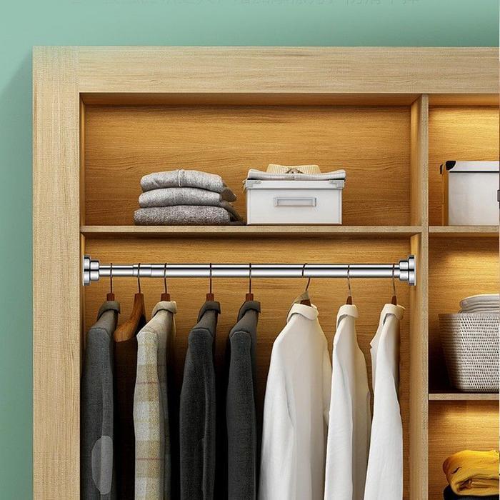 Tiang Hordeng Fleksibel Jemuran Baju Tiang Teleskopik Gantungan Baju