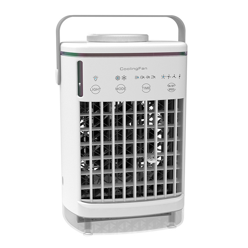 AC Portabel Pendingin Udara Mini Kipas AC USB 700Ml Kipas Pendingin Udara Air Es dengan Pelembap unt