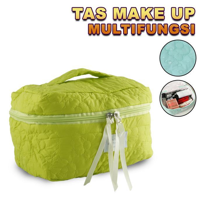 Tas Kosmetik Kapasitas Besar Terbaru Tas Make Up Travel Pouch Jumbo Tas Make Up Waterproof -Bk6027