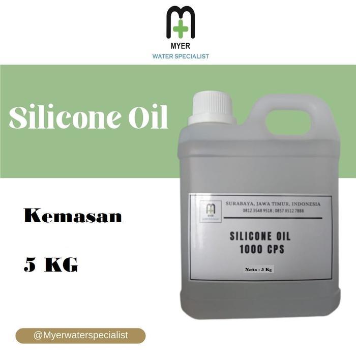 Silicone Oil / Silicon Oil 1000 Cps Minyak Silikon Murni 5 Kg