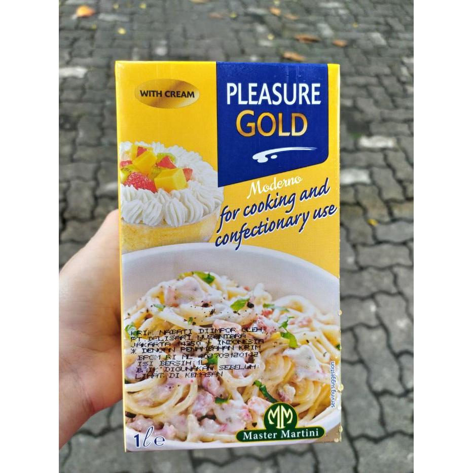 PLEASURE GOLD COOKING CREAM 1 LITER