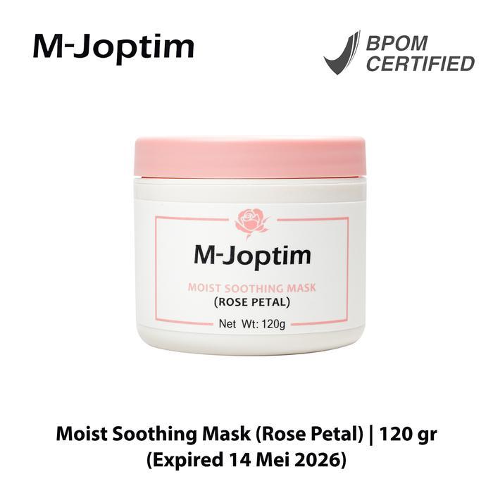 M-Joptim Moist Soothing Mask (Rose Petal)- Masker Jelly untuk menenangkan, melembapkan dan
