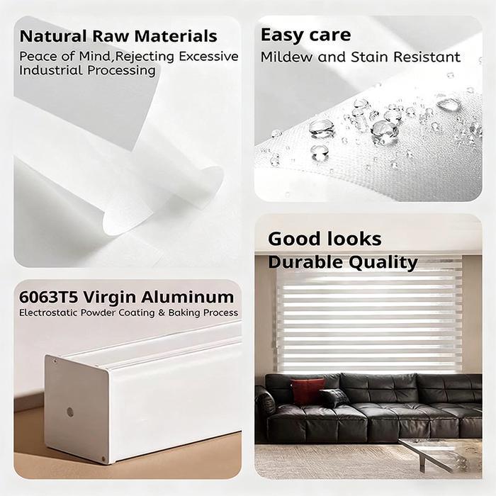 Reaim Roller Blind Blackout Tirai Gulung Jendela Tirai Jendela Gulung/Kerai - Tirai Minimalis -