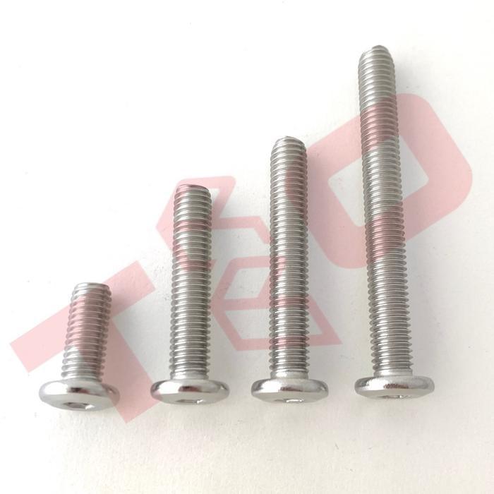 "New" Baut JCBC M8x20 Stainless - Baut Knockdown M8 x20 SS - Baut 8mm SS