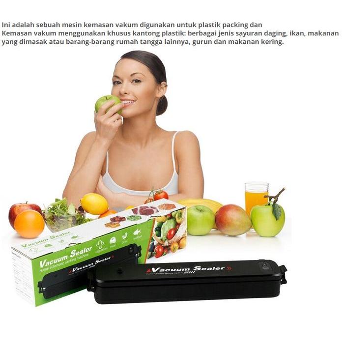 HOME Vacuum sealer Vakum makanan mesin press plastik portable Vacum ikan bau travel
