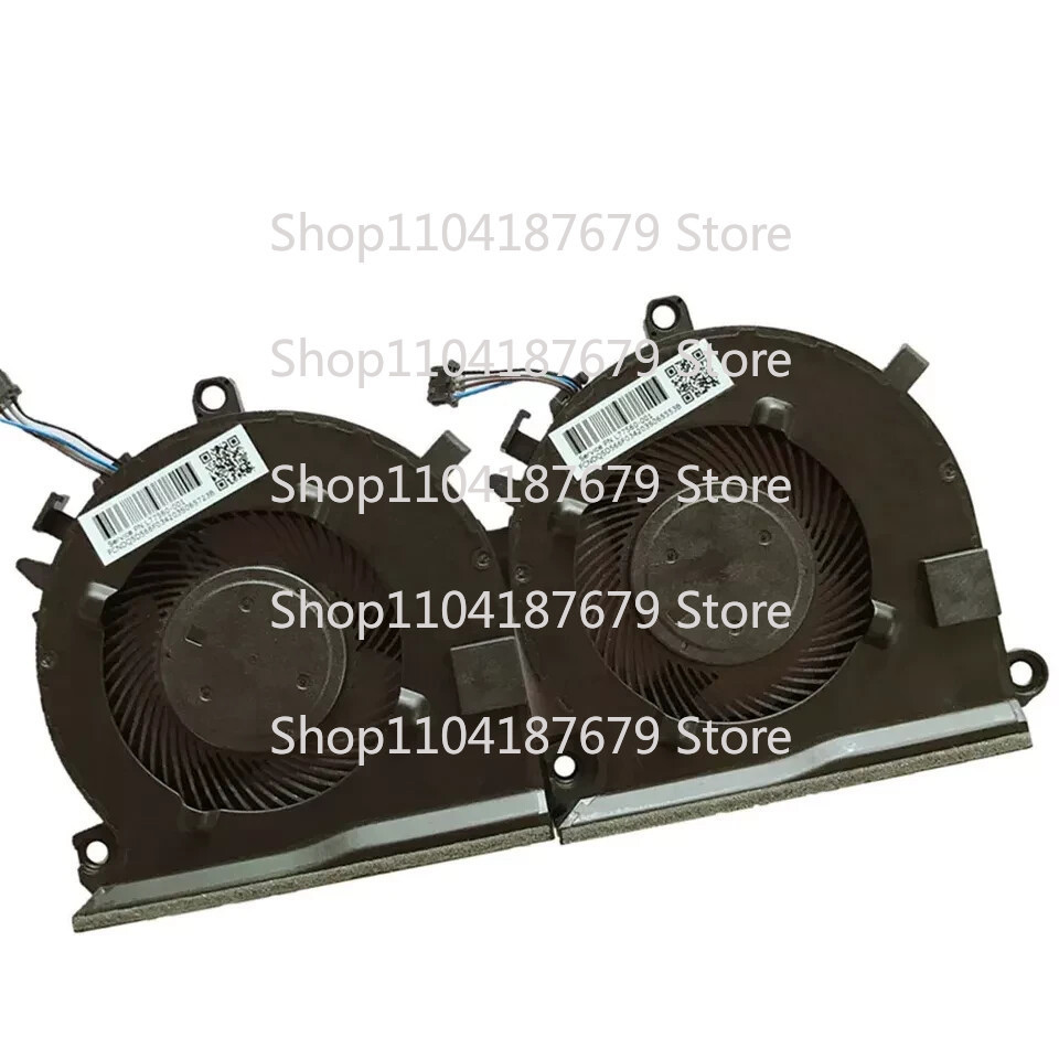 1pcs CPU GPU fan for HP Pavilion Gaming 15-EC 16-A L77560-001 Pair Fan Laptop
