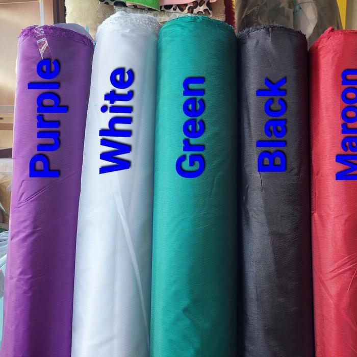 Terlaris Kain Peles Furing Abutai Abuthai, Kain Satin, Kain Dekorasi